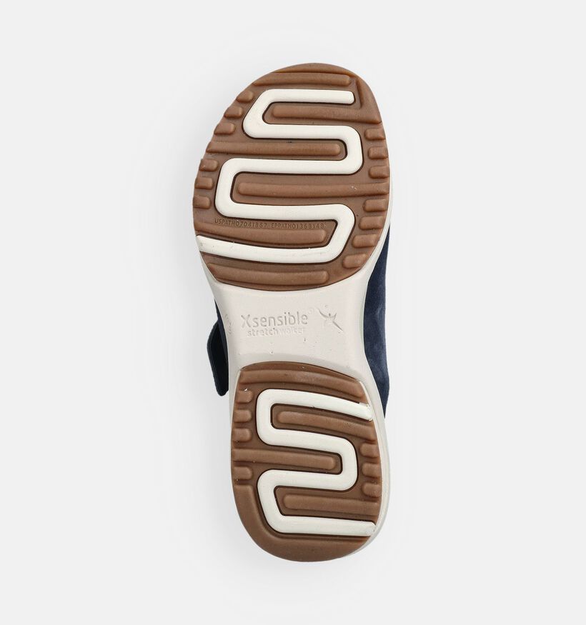 Xsensible Mykonos Blauwe Slippers voor Steunzolen voor dames (373022) - geschikt voor steunzolen