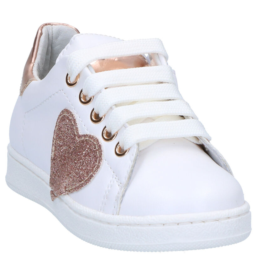 K3 Chaussures basses en Blanc en simili cuir (282890)