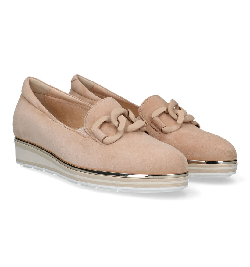 Softwaves Cognac Mocassins in daim (325076)