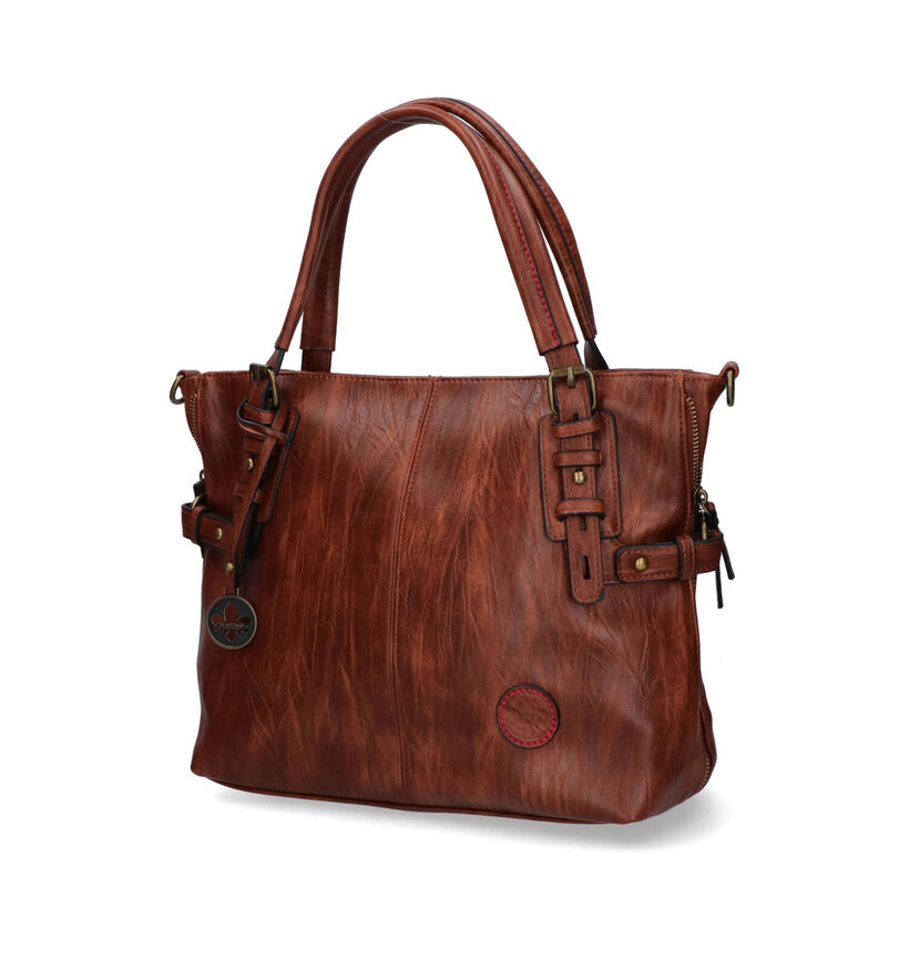 Rieker Cognac Schoudertas in kunstleer (317675)