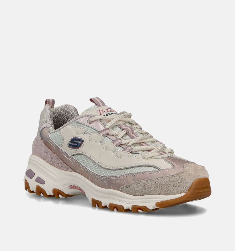 Skechers D'Lites Roze Sneakers voor dames (359724)