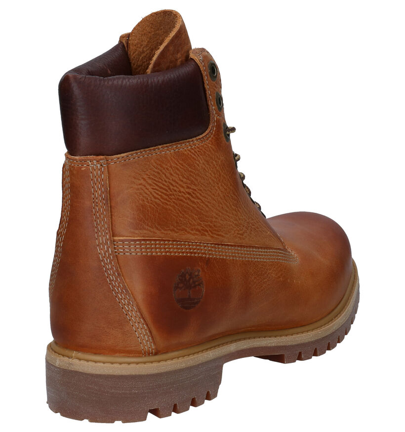Timberland Heritage 6 Inch Premium Bruine Boots in leer (294315)
