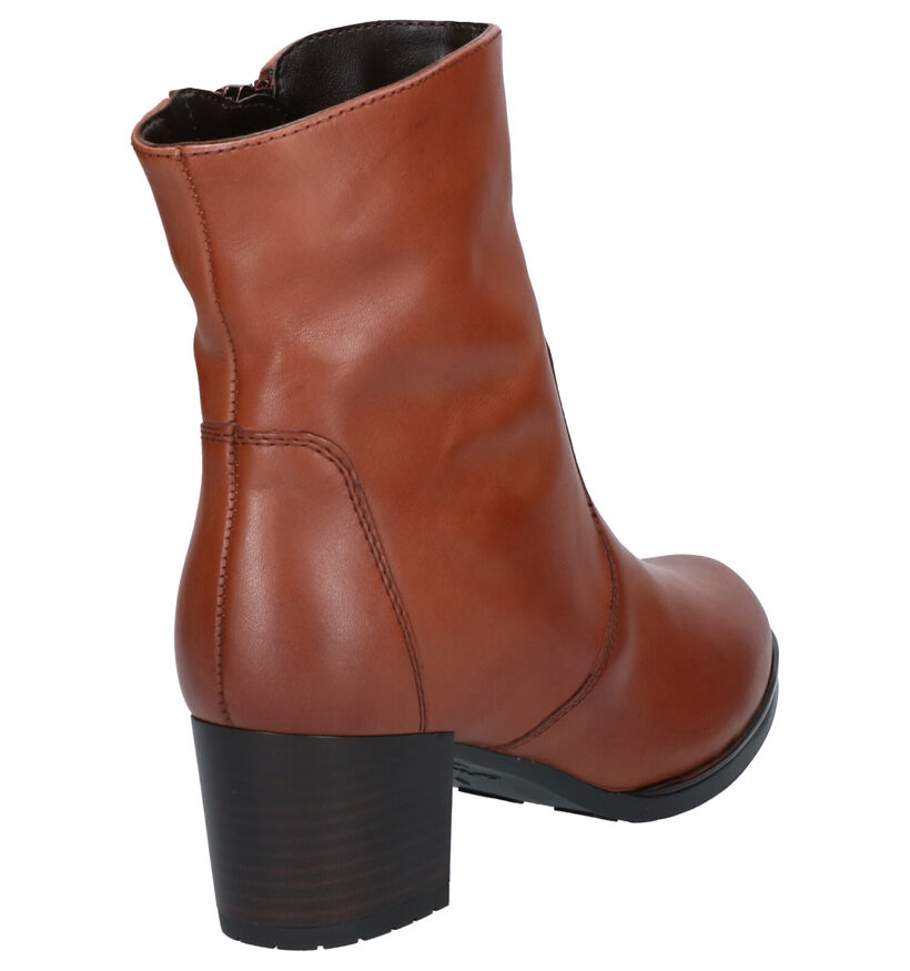 Ara Highsoft Cognac Enkellaarzen in leer (260843)