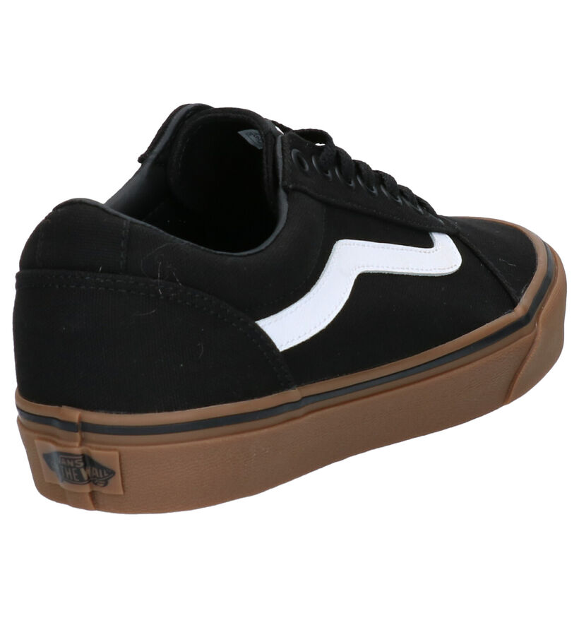 Vans Ward Baskets de skate en Noir pour hommes (337028)