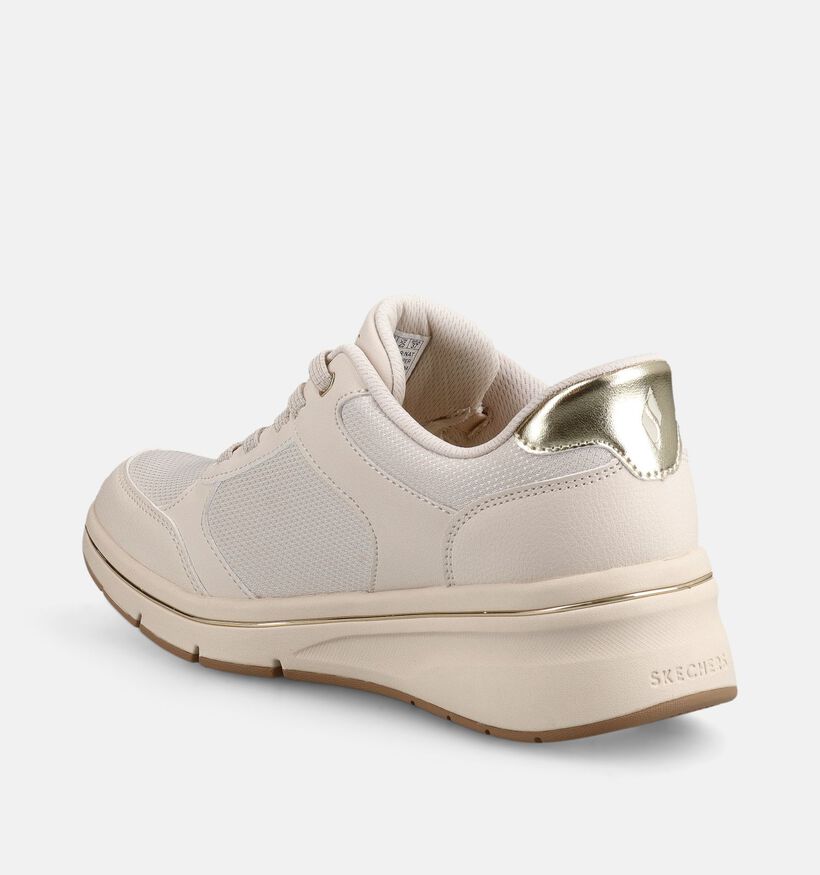 Skechers Billion Flex Ecru Slip-ins voor dames (376926) - geschikt voor steunzolen