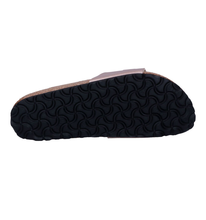 Birkenstock Madrid Birko-Flor Witte Slippers voor dames (338044)