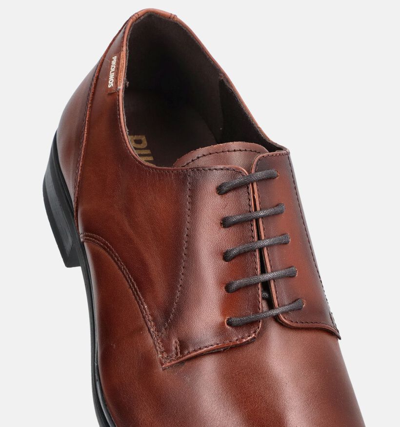 Pikolinos Bristol Bruine Geklede Veterschoenen voor heren (387867) - geschikt voor steunzolen