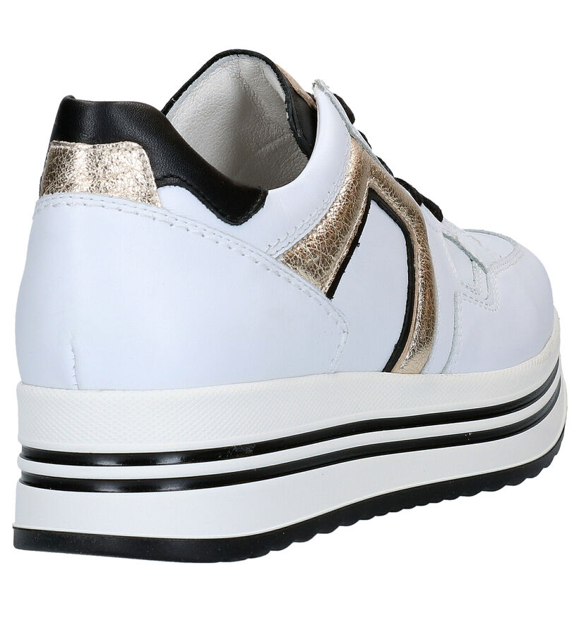 NeroGiardini Chaussures à lacets en Blanc en cuir (281742)