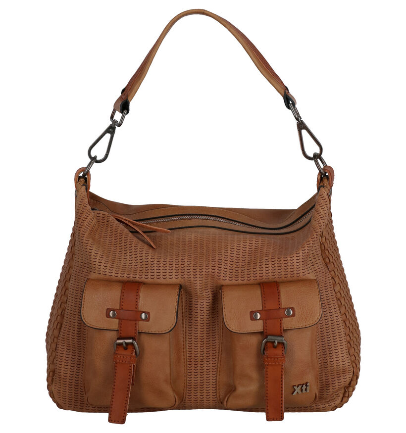 Xti Sac à bandoulière en Cognac en simili cuir (275616)