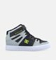 DC Shoes Pure High Top Grijze/Zwarte Hoge Sneakers voor jongens (376201)