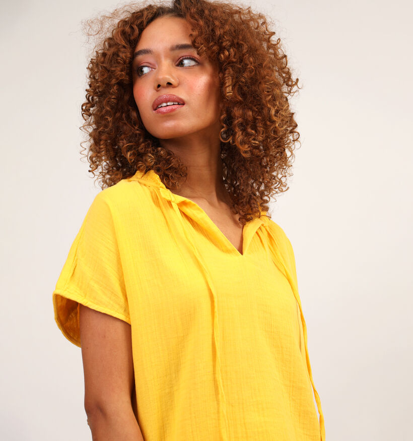 Vila Liania Blouse en Jaune pour femmes (330977)