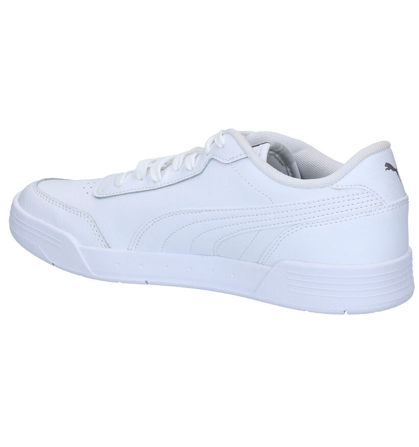 Puma Caracal Witte Sneakers in kunstleer (276735)