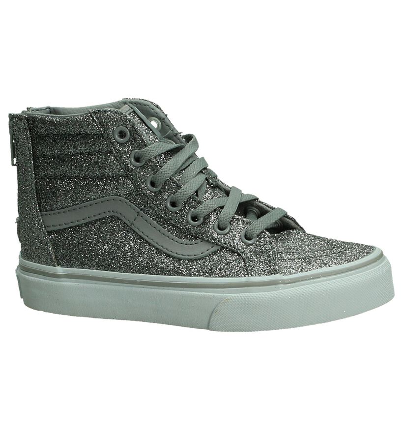 Zilveren Vans Sk8-HI ZIP Sneakers, , pdp