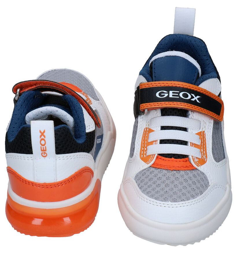 Geox Grayjay Chaussures en Blanc en simili cuir (287081)