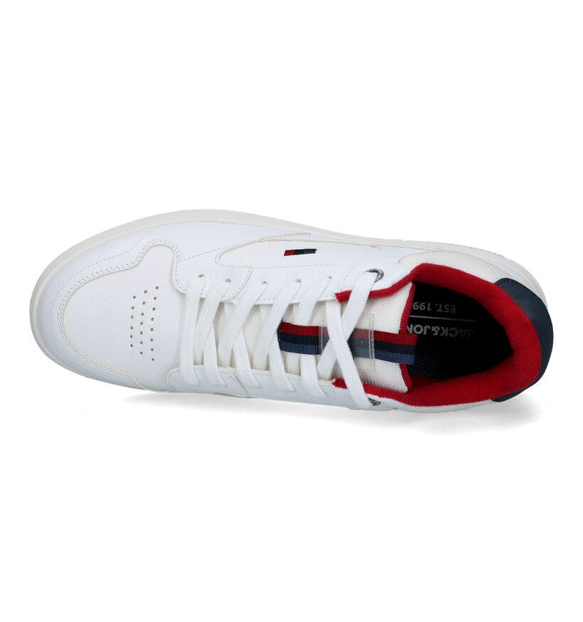 Jack & Jones Heath Pu Witte Sneakers voor heren (321028) - geschikt voor steunzolen