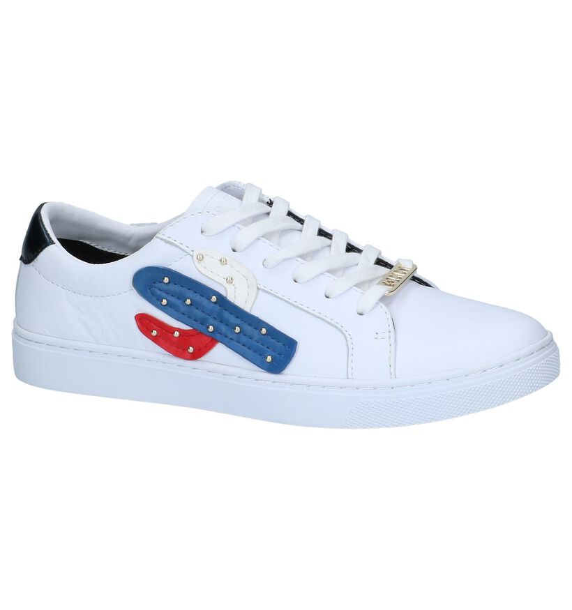 Tommy Hilfiger Witte Lage Sneakers, Wit, pdp