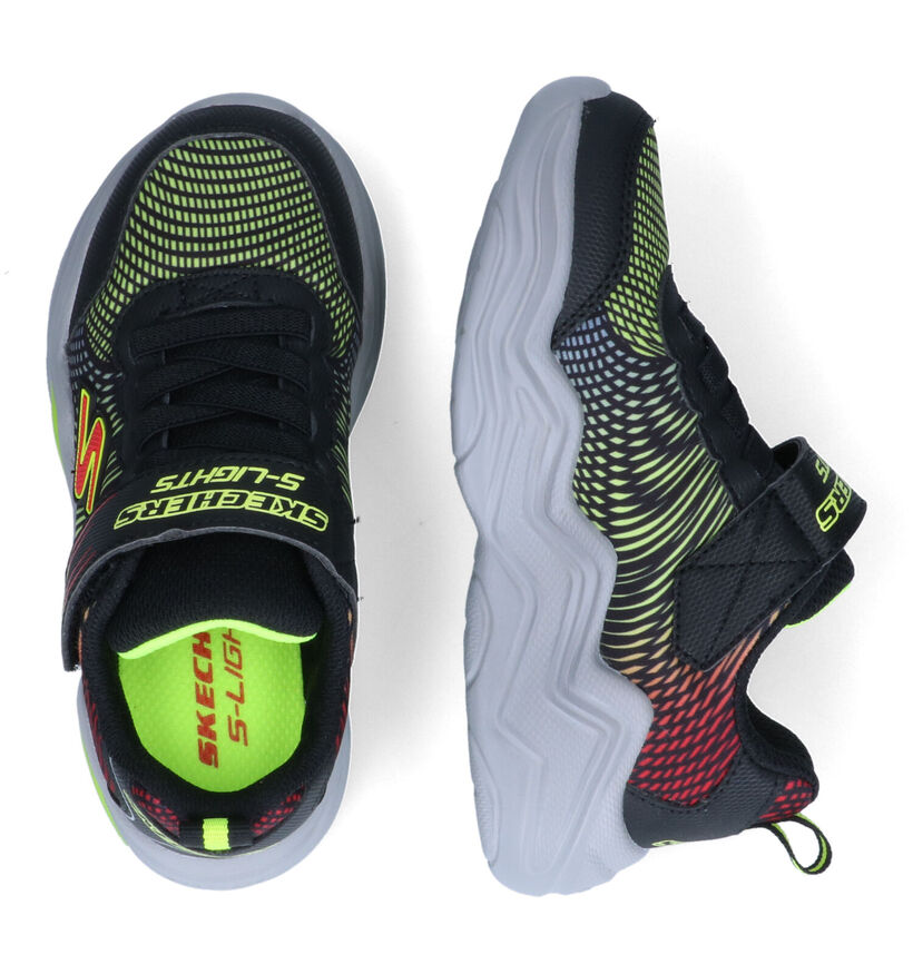 Skechers Zwarte Sneakers voor jongens (310613)