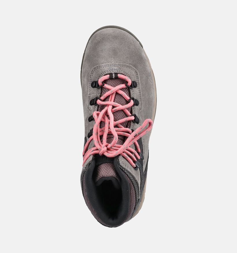 Columbia Newton Ridge Plus Waterproof Amped Grijze Wandelschoenen voor dames (377311) - geschikt voor steunzolen
