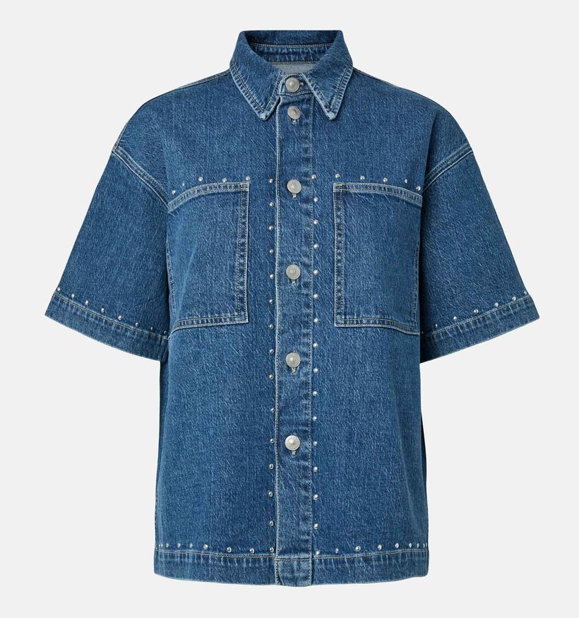 Pieces Karla Chemise en Bleu pour femmes (374198)