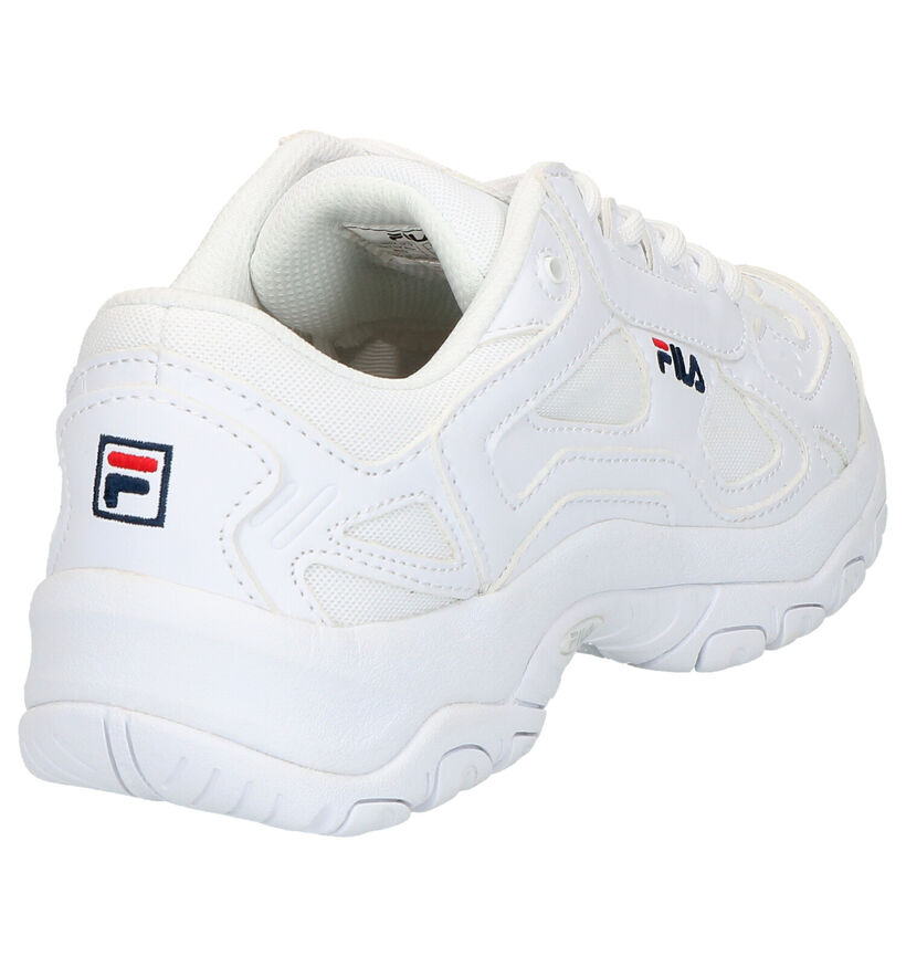 Fila Select Low Baskets en Blanc en simili cuir (275055)