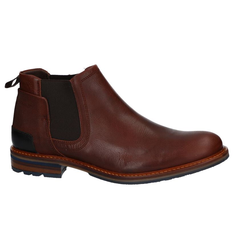 Bullboxer Cognac Cheslea Boots in leer (276987)