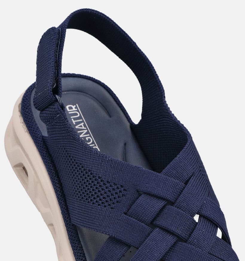 Signatur Donkerblauwe Sandalen voor dames (372327)