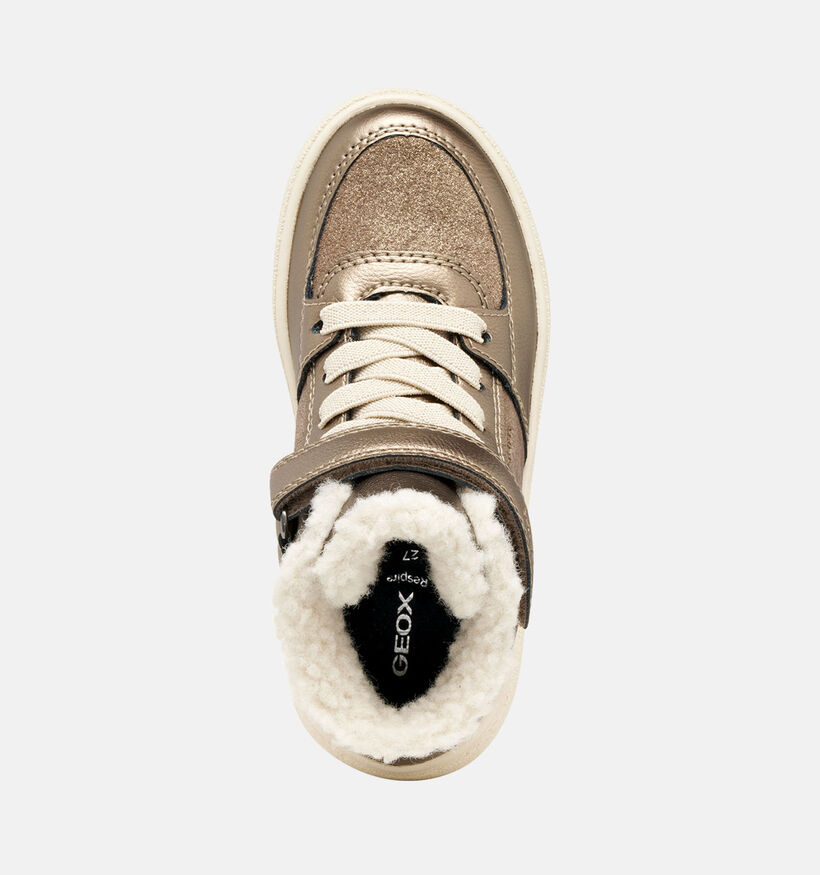 Geox Theleven Chaussures hautes en Or pour filles (361911)