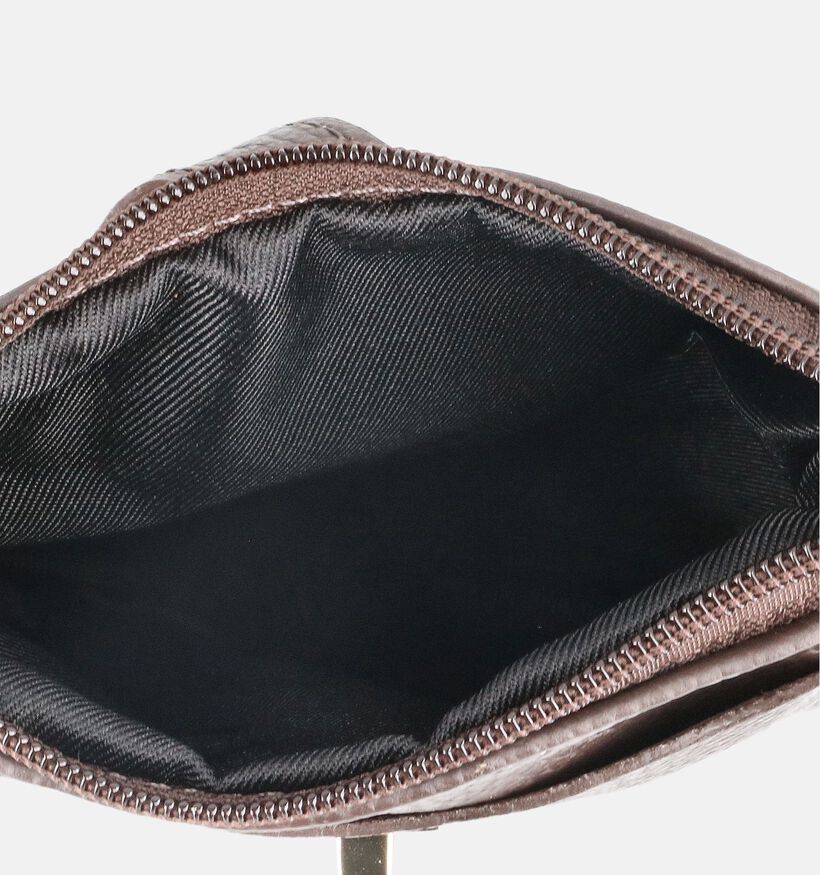 Via Limone Donkerbruine Telefoontasje voor dames (385051)