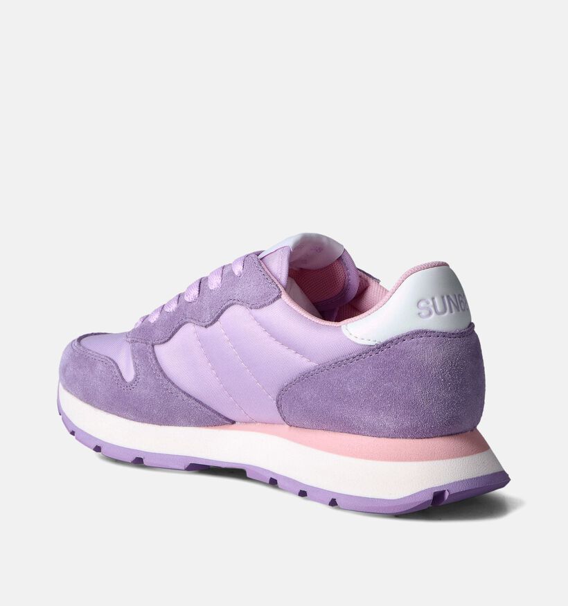 Sun68 Ally Solid Nylon Baskets en Lilas pour femmes (351687) - pour semelles orthopédiques