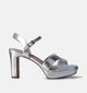 Tamaris Zilveren Sandalen met hoge hak voor dames (354315)