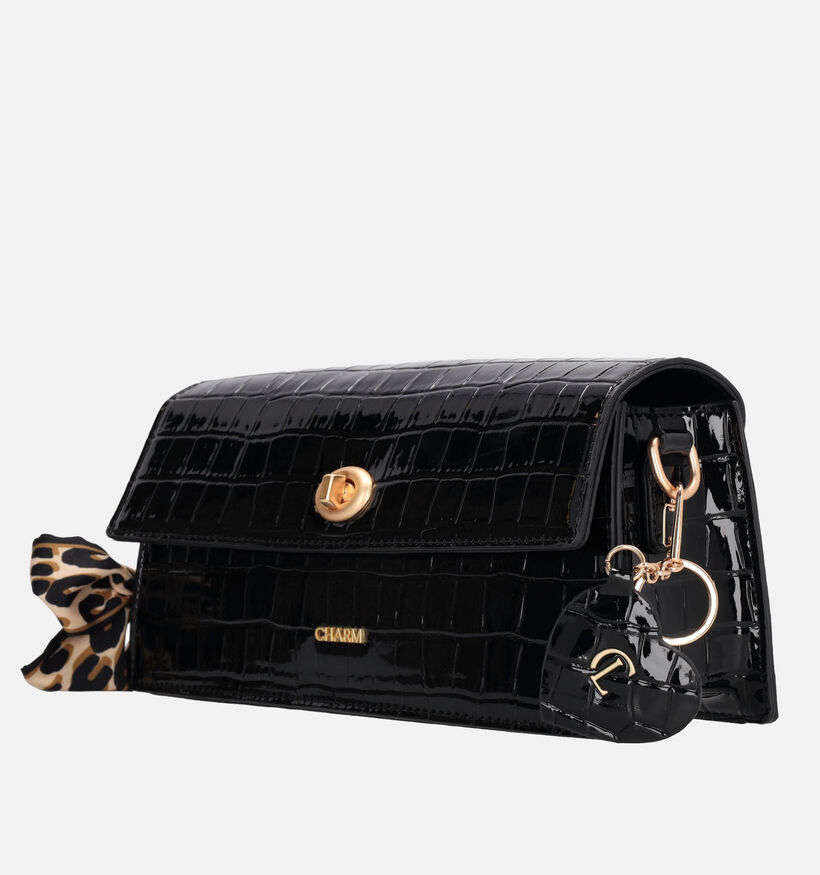 Charm London Zwarte Schoudertas voor dames (365998)