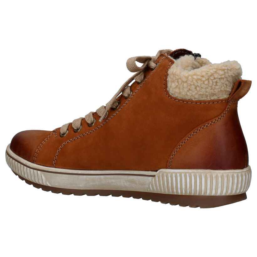 Remonte Baskets montantes en Cognac en nubuck (298046)