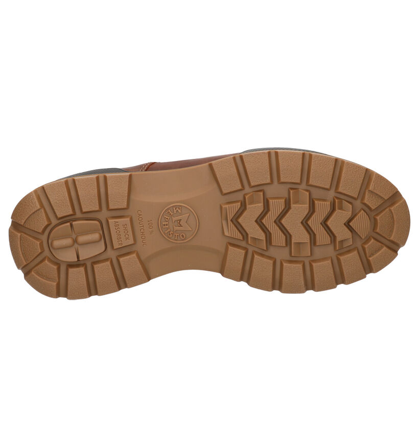 Mephisto Iacomo Grizzly Cognac Veterschoenen in leer (259904)