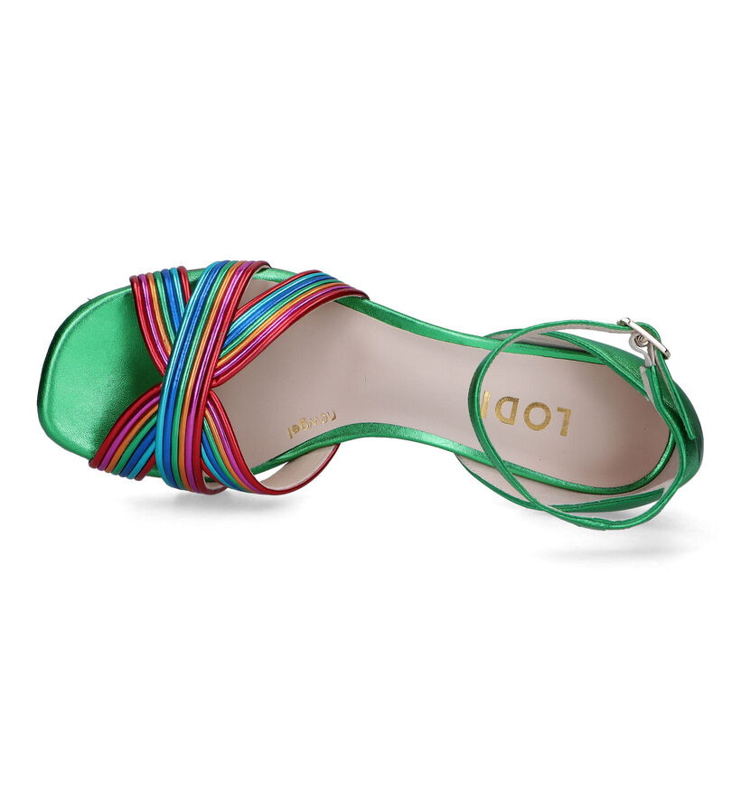 Lodi Jisus Sandales en Vert pour femmes (324902)