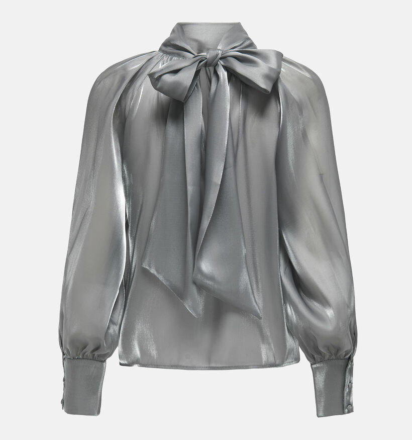 JDY Dani Blouse en satin en Argent pour femmes (348625)