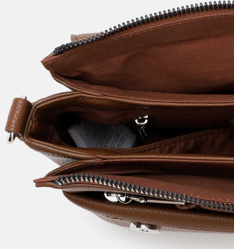Tamaris Melissa Sac port&eacute; crois&eacute; en Cognac pour femmes (378784)