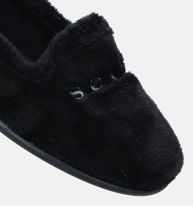 Scapa Zwarte Pantoffels voor dames (347330)
