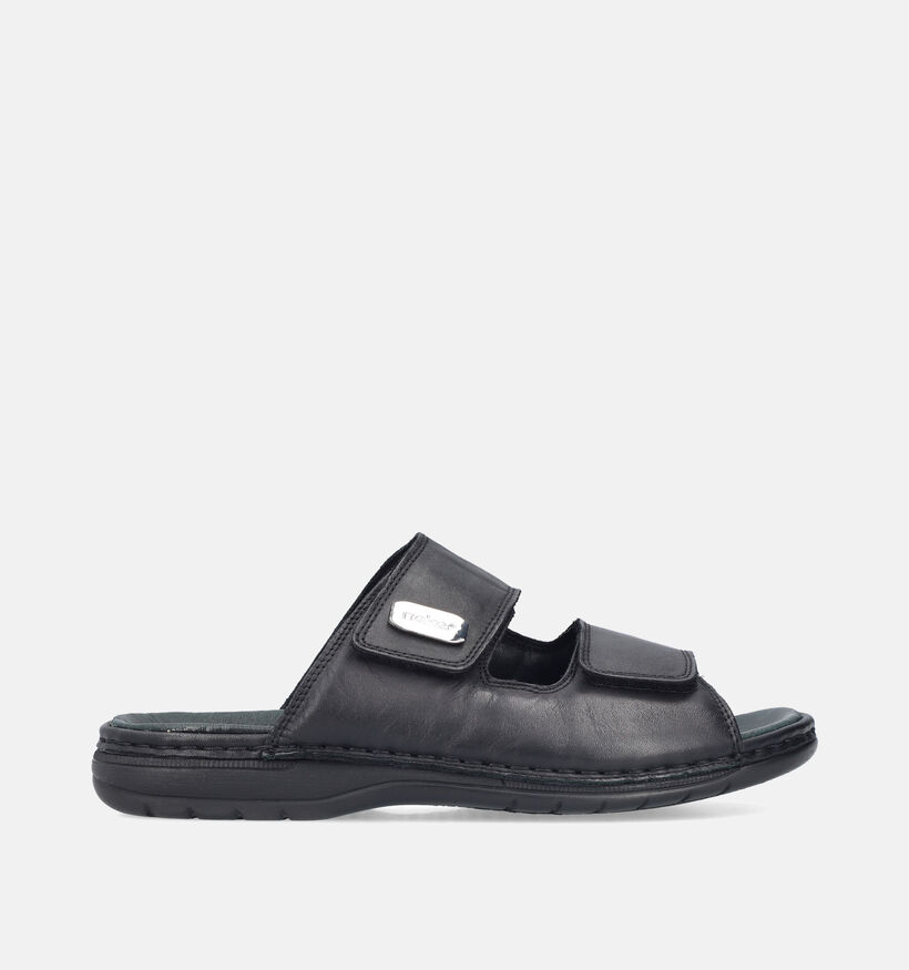 Rieker Zwarte Slippers voor heren (354826)