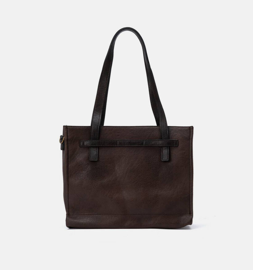 Refresh Cabas en Brun fonc&eacute; pour femmes (380291)