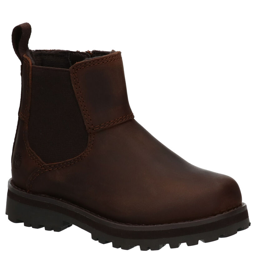 Timberland Courma Kid Chelsea Bruine Boots voor jongens (313039) - geschikt voor steunzolen