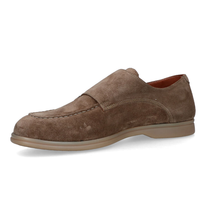 Ambiorix Killian Taupe Instappers in daim (324849)