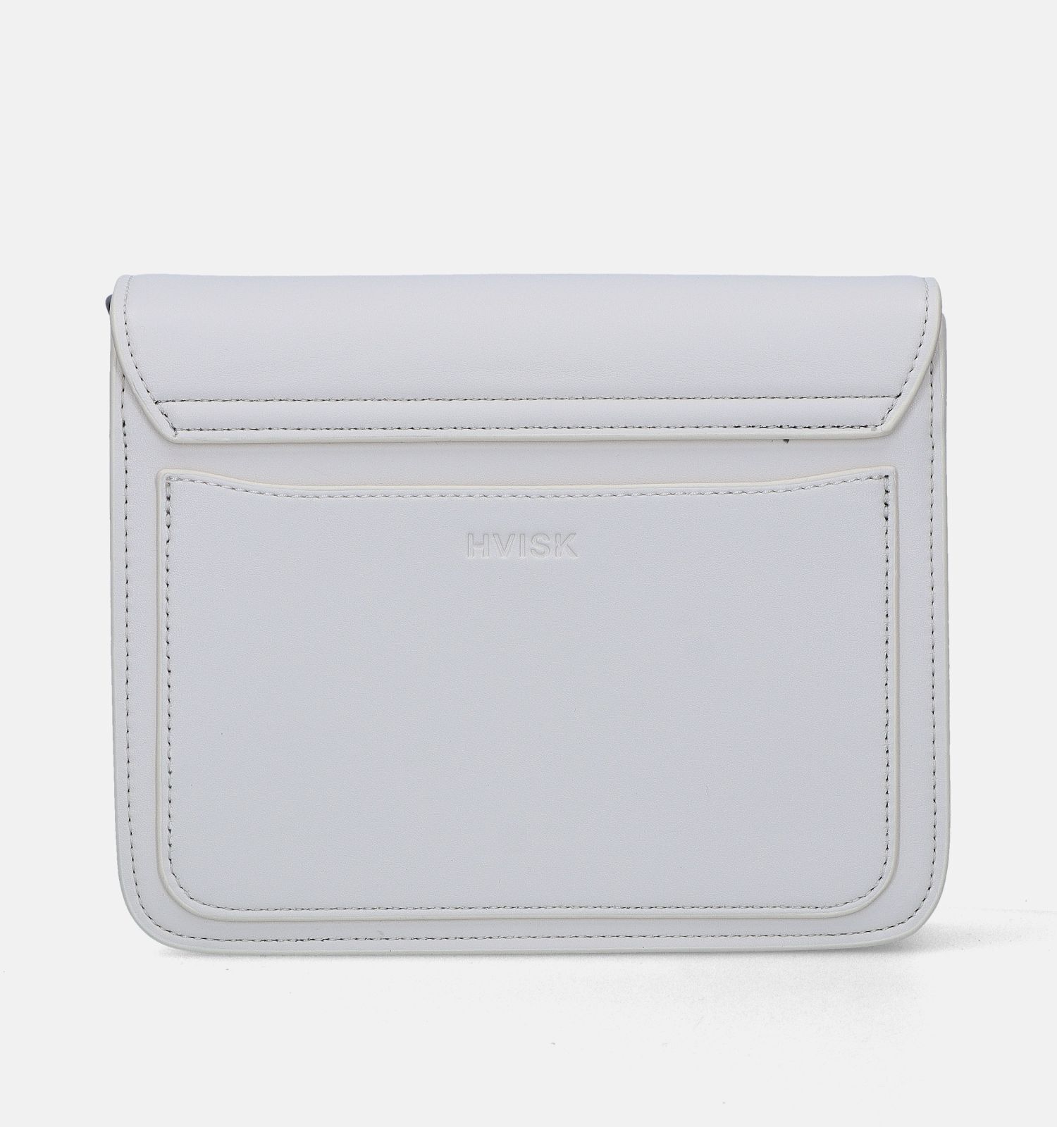 Hvisk Cayman Pocket Soft Structure Ecru Crossbody tas Dames Crossbody tassen Online op TORFS.BE