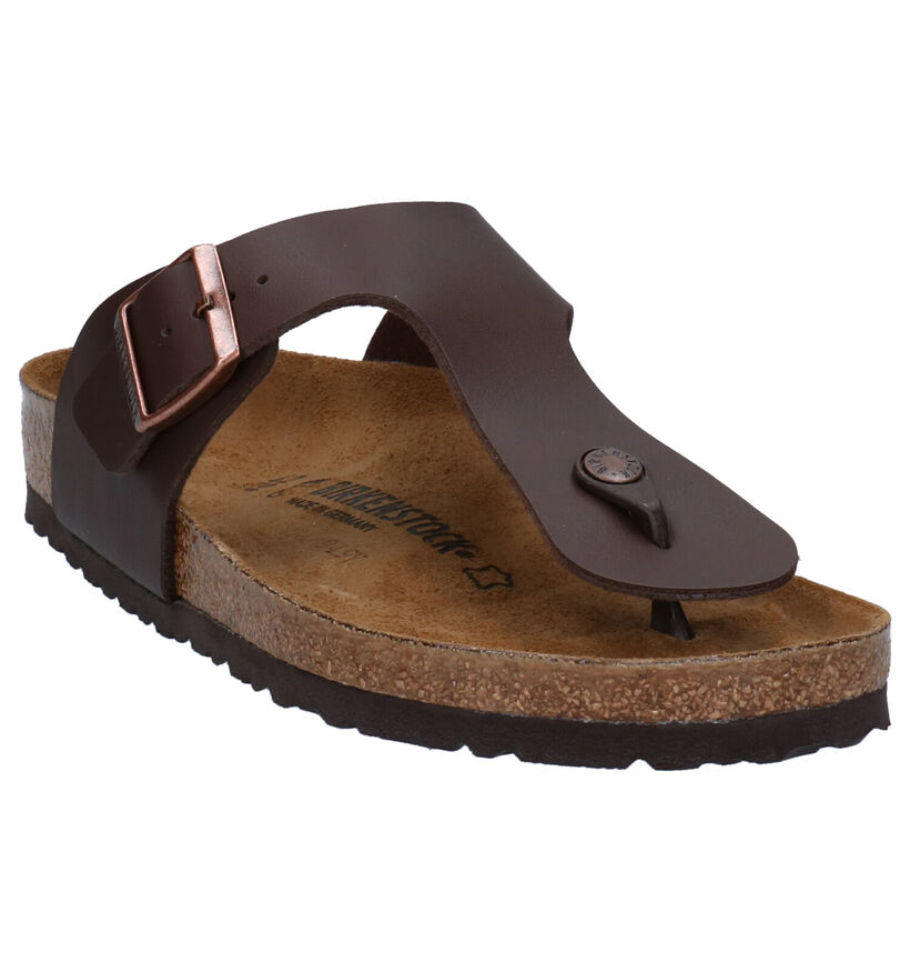 Birkenstock Ramses Zwarte Teenslippers voor heren (322799)