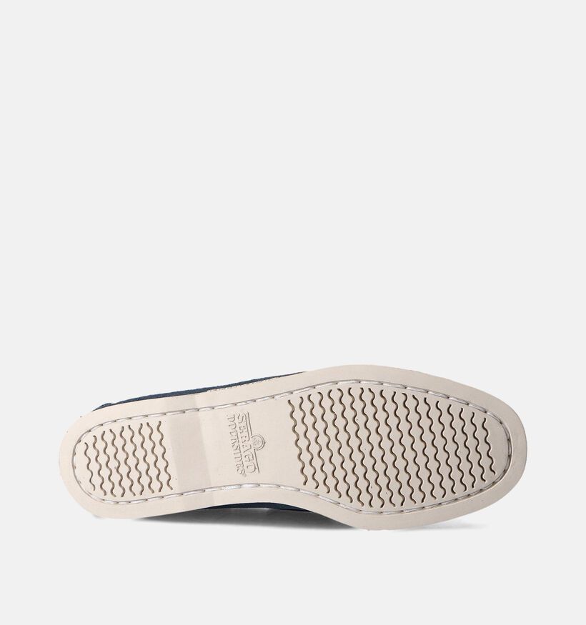 Sebago Portland Flesh out Chaussures bateau en Bleu pour femmes (353689)