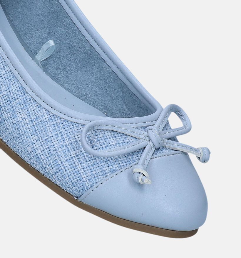 Marco Tozzi Ballerines en Bleu clair pour femmes (335832)