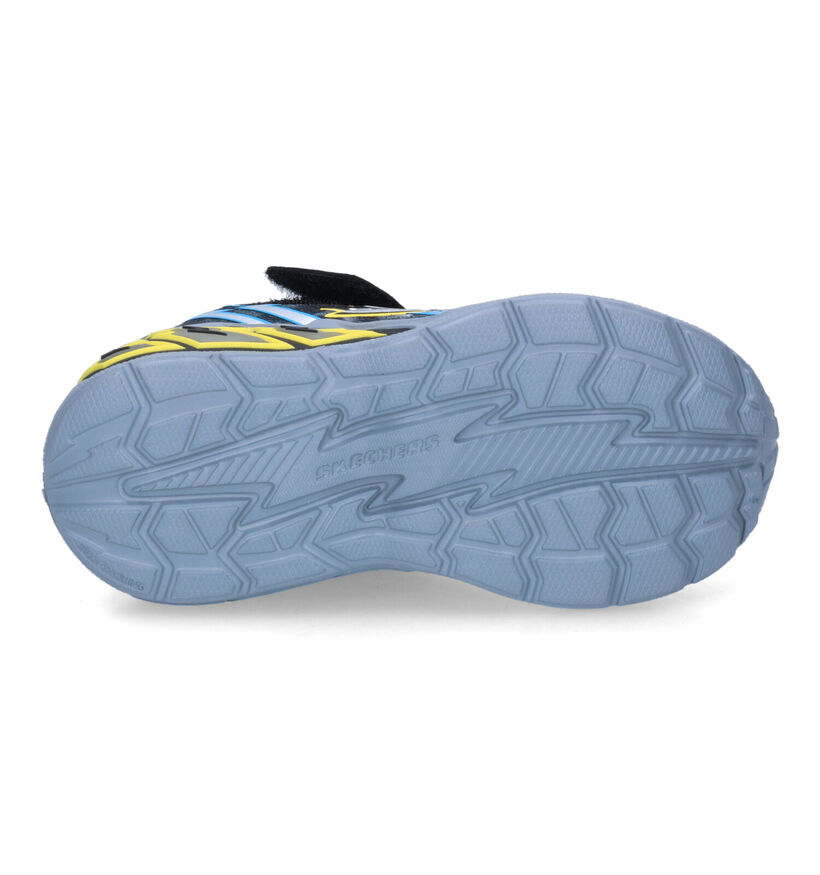 Skechers Light Storm Baskets en Bleu pour garçons (318189)