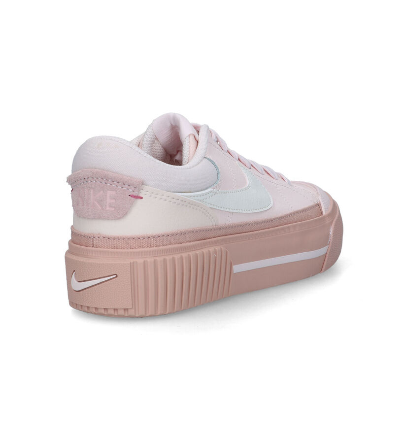 Nike Court Legacy Lift Baskets en Rose pour femmes (319220)