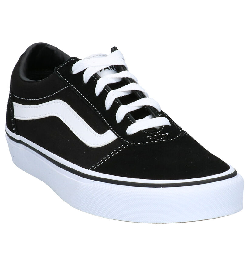 Vans Ward Zwarte Skate sneakers voor dames (327994)