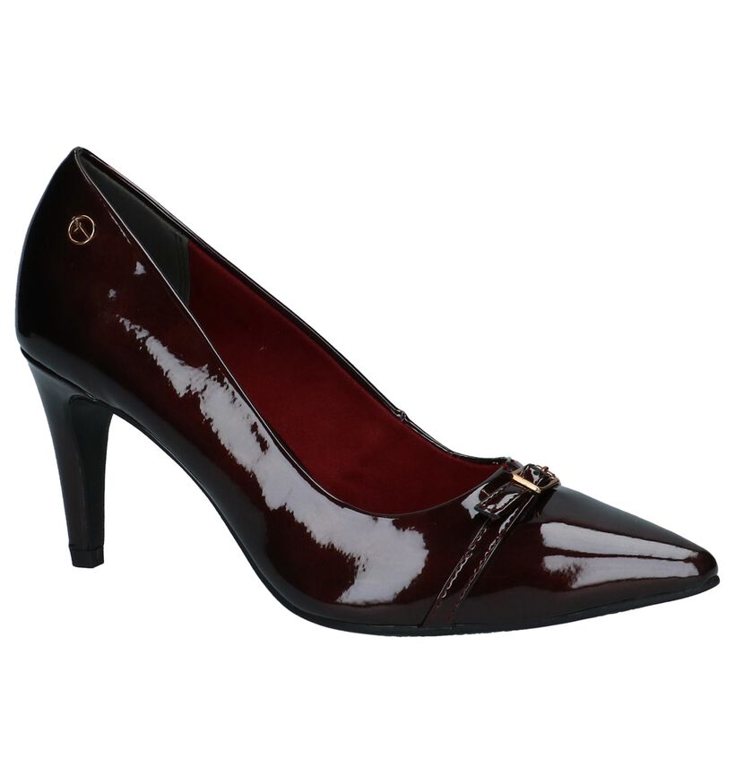 Bordeaux Laké Klassieke Pumps Tamaris in lakleer (226674)