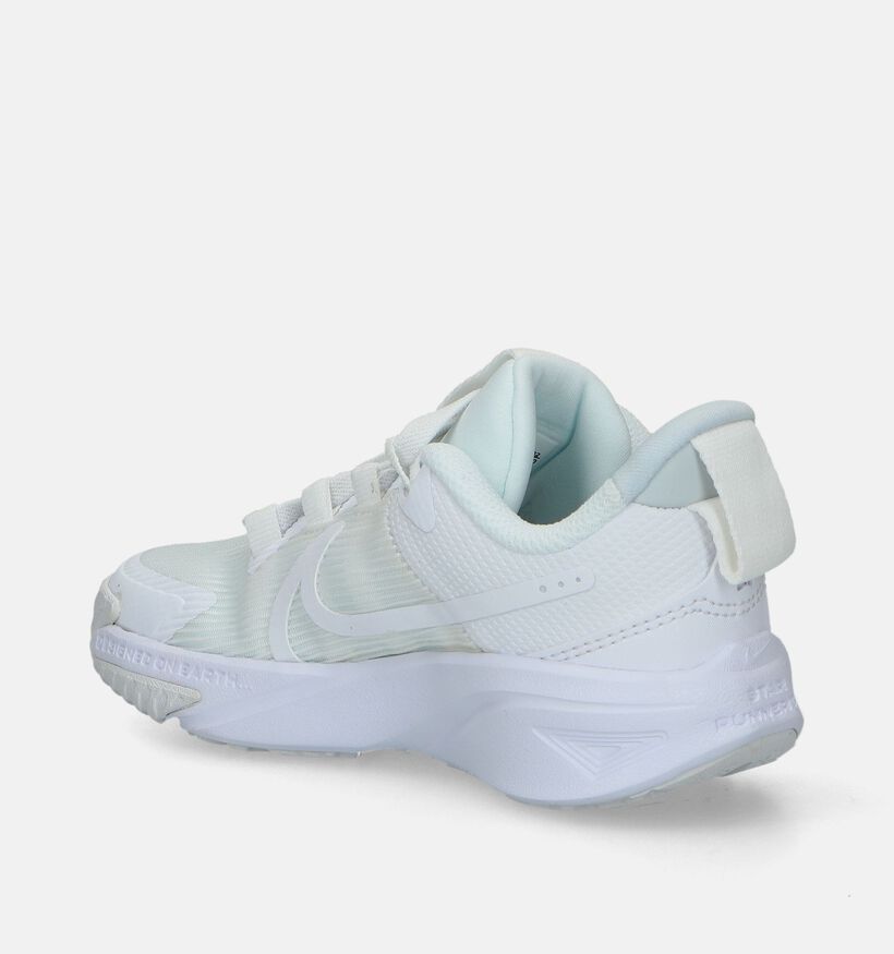 Nike Star Runner 4 Witte Sneakers voor jongens, meisjes (340370)